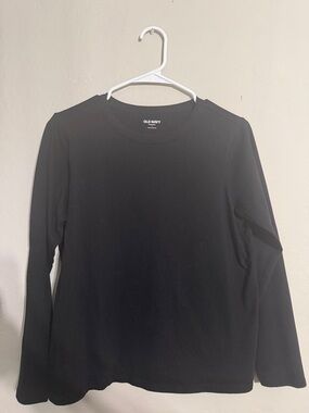 Old Navy Black Crewneck Tee
